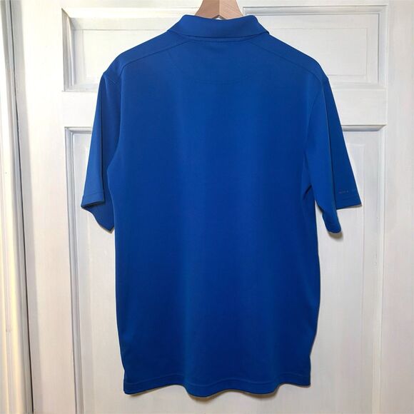 Florida Gators Columbia Golf Polo Shirt Ommi Shade Men's Large Blue Orange Mesh - Picture 7 of 9